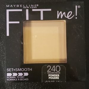 Fit Me! Set + Smooth, 240 Golden Beige Powder